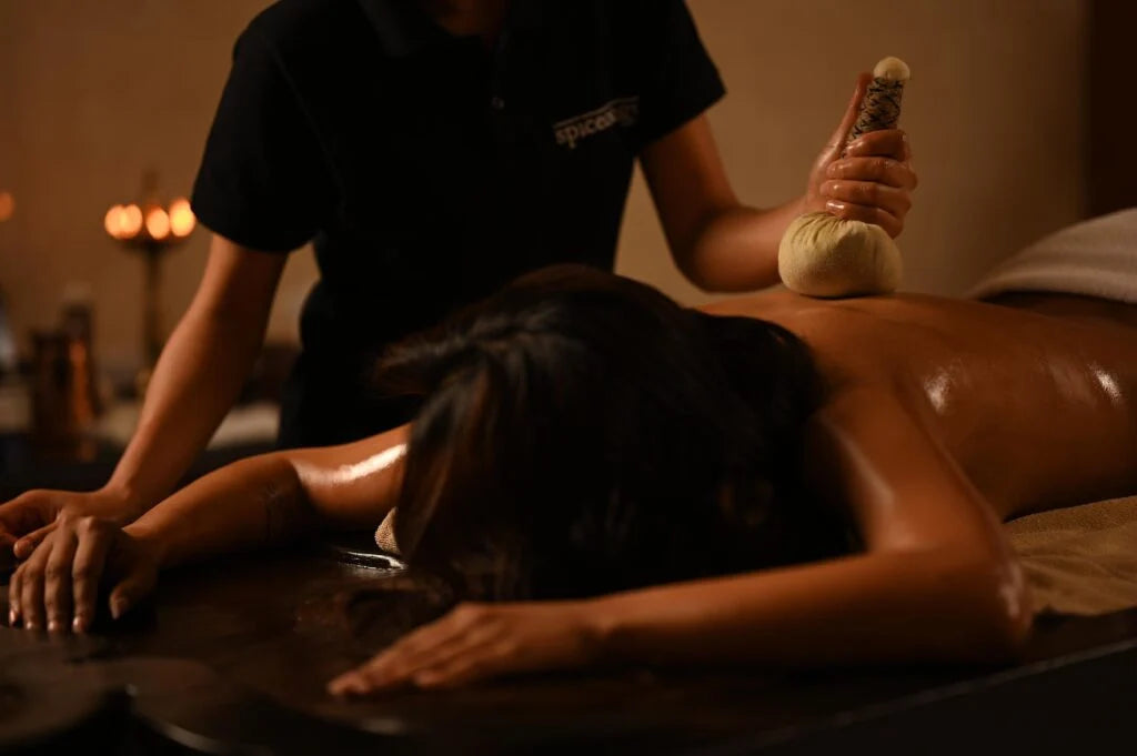 Hot Herbal Compress Therapy
